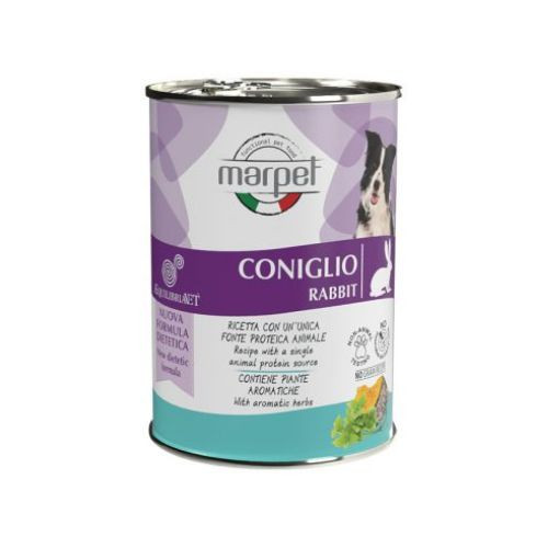 Marpet AequilibriaVet Dog Coniglio – Nyúl konzerv monoproteines 400 g